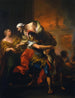 Énée rettet seinen Vater vor dem Brand von Troja - Charles André van Loo — Ansicht des Kunstwerks