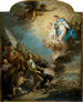 Der Wunsch von Ludwig XIII. bei der Belagerung von La Rochelle 1628 - Charles André van Loo — Ansicht des Kunstwerks
