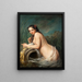 Naïade - Charles André van Loo — gerahmtes Bild an der Wand