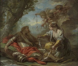 Rinaldo und Armide - Charles André van Loo — Ansicht des Kunstwerks