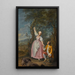 Herbst - Charles-Joseph Flipart — gerahmtes Bild an der Wand