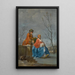 Reproduktion des Gemäldes Winter - Charles-Joseph Flipart