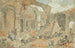 L'intérieur du Colisée avec bergers et animaux - Charles-Joseph Natoire — Ansicht des Kunstwerks