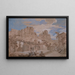 Villa Natoire - Charles-Joseph Natoire — gerahmtes Bild an der Wand