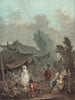 Hochzeitsfest im Dorf - Charles-Melchior Descourtis — Ansicht des Kunstwerks