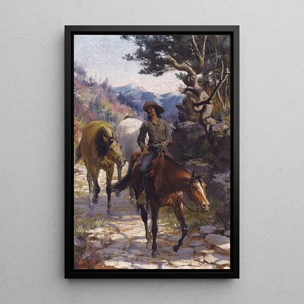 Bandit - Charles Abel Corwin — gerahmtes Bild an der Wand