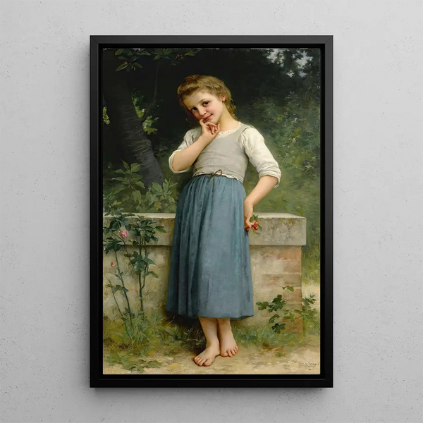 Charles Amable Lenoir - Young Girl With Cherries.webp