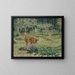 in der Normandie - Charles Angrand — gerahmtes Bild an der Wand