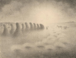 Ende der Ernte - Charles Angrand — Ansicht des Kunstwerks