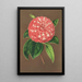 Camellia Matteo Malfino Hybrid - Charles Antoine Lemaire — gerahmtes Bild an der Wand