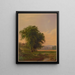 Sommer-Gemälde - Charles Armstrong — gerahmtes Bild an der Wand