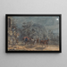 eines Gemäldes "Une fugue au clair de lune" - Charles B Newhouse | B — gerahmtes Bild an der Wand