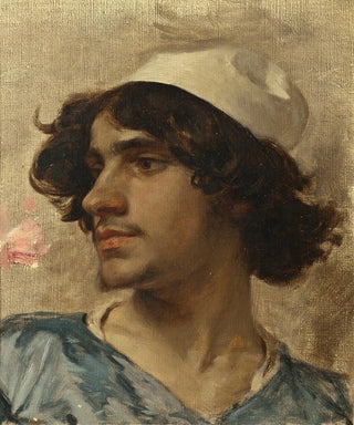 Charles Bargue - Head of Young man.webp