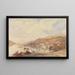 Whitby - Charles Bentley — gerahmtes Bild an der Wand