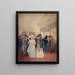 Le promenoir du Moulin Rouge - Charles Billon — gerahmtes Bild an der Wand