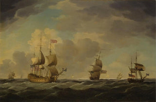Charles Brooking - An English Flagship Under Easy Sail in a Moderate Breeze.webp