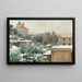 Ansicht des Pincio in Rom mit der Villa Médicis und der Trinité-des-Monts - Charles Caryl Coleman — gerahmtes Bild an der Wand