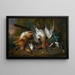 Wildtiere tot - Charles Collins — gerahmtes Bild an der Wand