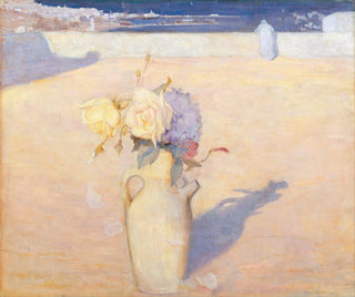 Die heißen Sandstrände von Mustapha in Algier - Charles Conder — Ansicht des Kunstwerks