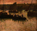 Im Hafen - Charles Cottet — Ansicht des Kunstwerks
