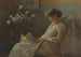 Eine gemütliche Ecke - Charles Courtney Curran — Ansicht des Kunstwerks