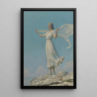 Charles Courtney Curran - The South Wind The Breezy Day.webp