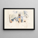 Landschaft der Bermudas Nr. 1 - Charles Demuth — gerahmtes Bild an der Wand