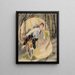 In Vaudeville le cycliste - Charles Demuth — gerahmtes Bild an der Wand