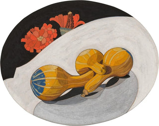 Kürbisse und Zinnien - Charles Demuth — Ansicht des Kunstwerks
