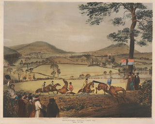 La course de haies d'Abergavenny - Charles Denton — Ansicht des Kunstwerks