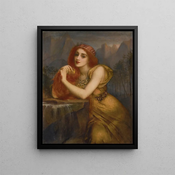 Charles Edward Hall - Lorelei the Nymph of the Rhine.webp