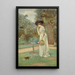 Rosen in Blüte - Charles Edward Wilson — gerahmtes Bild an der Wand