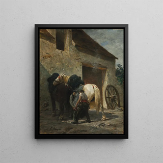 Charles Emile Jacque - Blacksmiths.webp