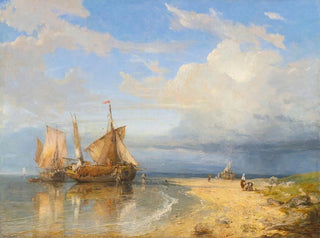 Entladung des Steckers - Charles Euphrasie Kuwasseg — Ansicht des Kunstwerks