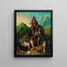 Der Bandit - Charles Ferdinand Wimar — gerahmtes Bild an der Wand