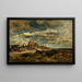 Entre de Krity - Charles François Daubigny — gerahmtes Bild an der Wand