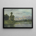 Les Bords de l'Oise - Charles François Daubigny — gerahmtes Bild an der Wand