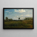 Landschaft - Charles François Daubigny — gerahmtes Bild an der Wand