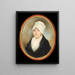Mme Samuel Prioleau Catherine Cordes - Charles Fraser — gerahmtes Bild an der Wand