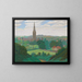 Salisbury - Charles Ginner — gerahmtes Bild an der Wand