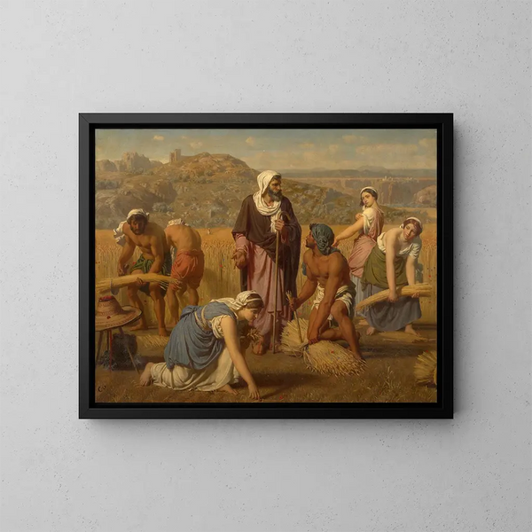 Ruth und Boas - Charles Gleyre — gerahmtes Bild an der Wand