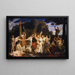 La Danse des bacchantes - Charles Gleyre — gerahmtes Bild an der Wand