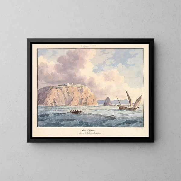Cap Saint-Vincent - Charles Hamilton Smith — gerahmtes Bild an der Wand