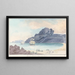 Hafen von Weihnachten, Terre de Kerguelen - Charles Hamilton Smith — gerahmtes Bild an der Wand
