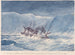 Kollision zwischen der Erebus und dem Terror bei den Eisbergen, 13. März 1842 - Charles Hamilton Smith — Ansicht des Kunstwerks