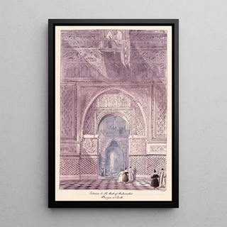 Charles Hamilton Smith - Entrance to the Hall of Ambassadors Alcazar at Seville.webp