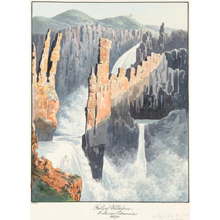 Charles Hamilton Smith - Falls of Wilberforce Hood River.webp