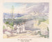 Ruinen der alten Stadt Itálica, Sevilla in der Ferne - Charles Hamilton Smith — Ansicht des Kunstwerks