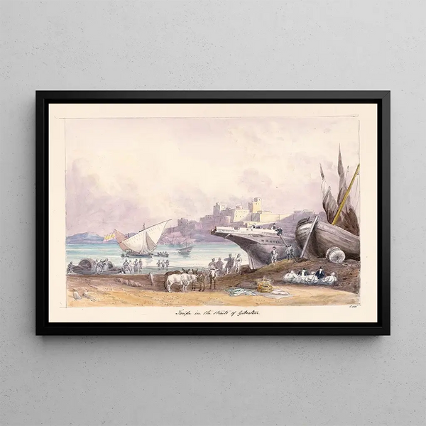 Charles Hamilton Smith - Tarifa in the Straits of Gibraltar.webp