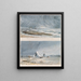 Gewitter bei Point Ogle in der Nähe der Mündung des Thlewechodyeth und westliche Aussicht in der Nähe des Mount Barrow während eines Nebels - Charles Hamilton Smith — gerahmtes Bild an der Wand